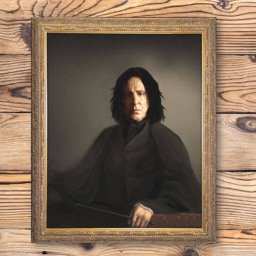 Harry Potter Professor Severus Snape Portrait Refrigerator Locker Fridge Magnet‎